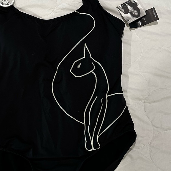 Baby Phat Other - Baby Phat Black 1 Piece Bathing Suit Swim Y2K NWT